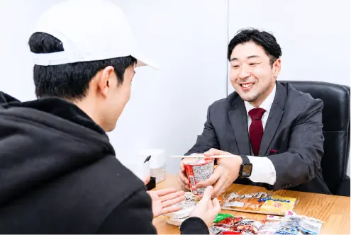 食料支援のイメージ
