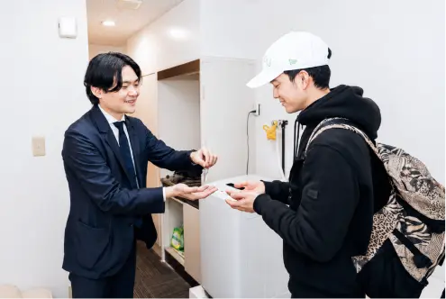 待機寮のサポートイメージ