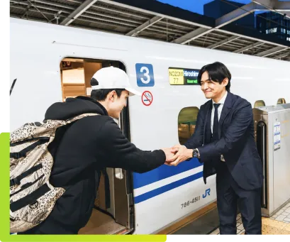 現場へつなぐ支援の様子